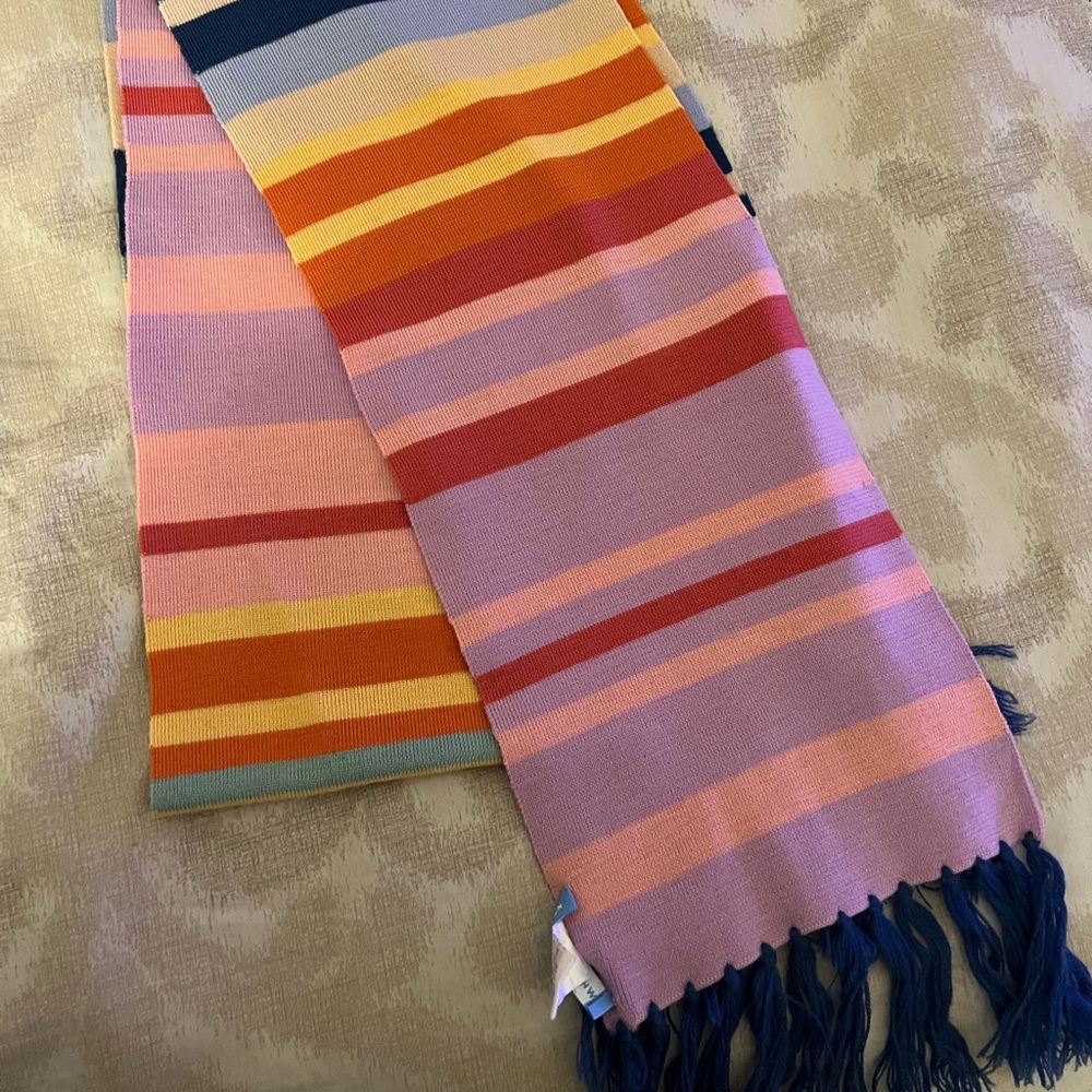 White + warren multicolor scarf
